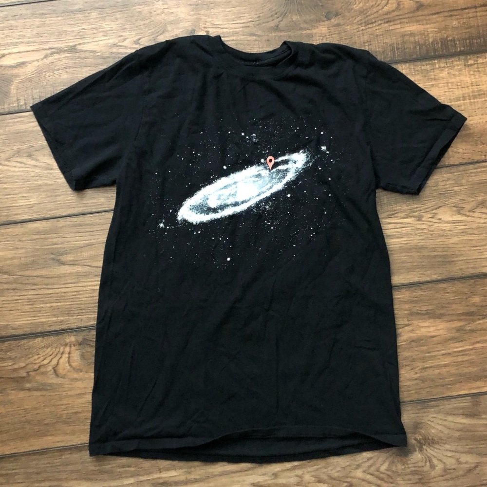Threadless Black Galaxy Tee - Picture 2 of 4